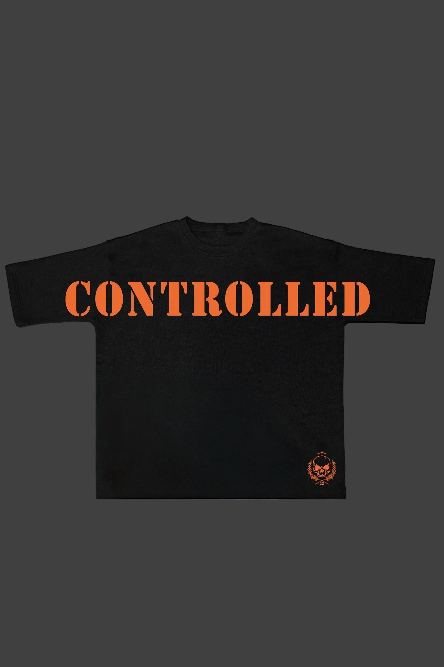 Controlled Insanity T-Shirt Pump Covers Oversized Short Sleeve Tees Workout Gym Shirts CBUM Oversized